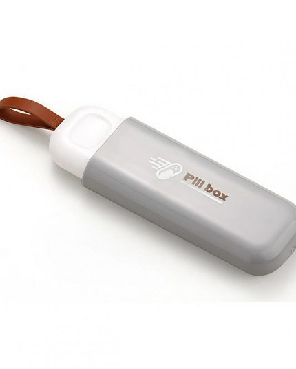 Depozitare Medicamente, Portabila, 3 Compartimente, Tip Breloc, Plastic, Glisanta