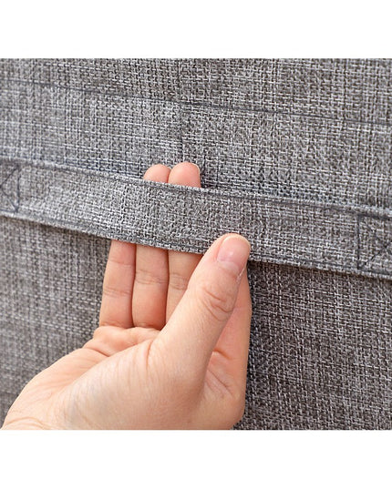 de depozitare pliabila, Cu fermoar, 66 L, Textil,Cadru Metalic, Suport Baza Stabil din Plastic