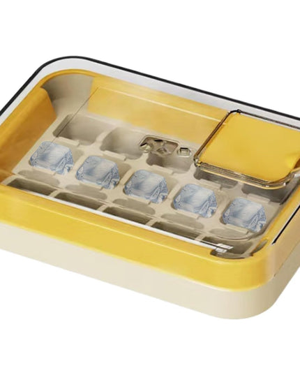 Gheata, 15 Cuburi, Cu Sistem de Presare Spate, Capac de Umplere și Evacuare, 1 L