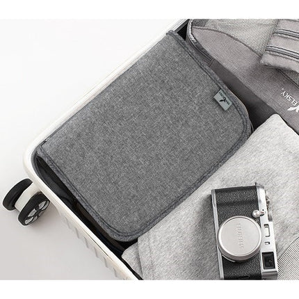 Geanta cosmetice voiaj, material textil, impermeabil