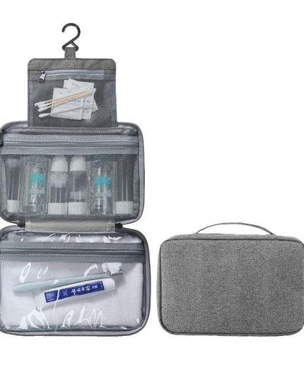 Geanta cosmetice voiaj, material textil, impermeabil