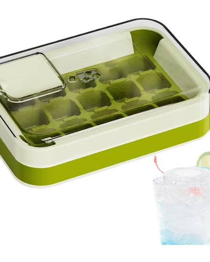 Gheata, 15 Cuburi, Cu Sistem de Presare Spate, Capac de Umplere și Evacuare, 1 L