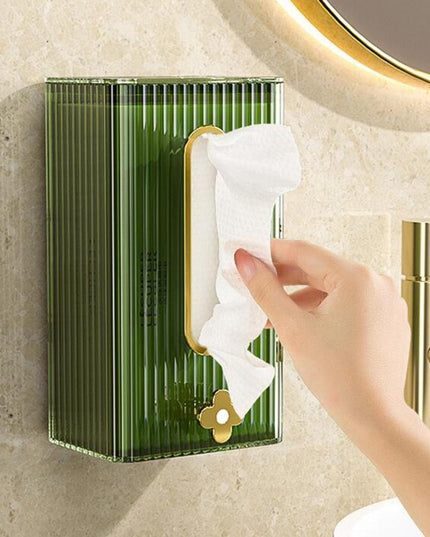 suport servetele eleganta cu montare pe perete sau dulap, material plastic dur