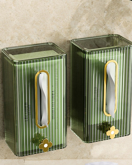 suport servetele eleganta cu montare pe perete sau dulap, material plastic dur