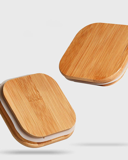 Cutii de Depozitare Alimente, din 5 Cutii de tip Container, Cutii pentru Cereale, din Plastic, Capac din Bambuc, 1pc 0.5 l. 2pc 0.8 l, 2pc 1.2 l, 1pc 1.9 l, Transparente