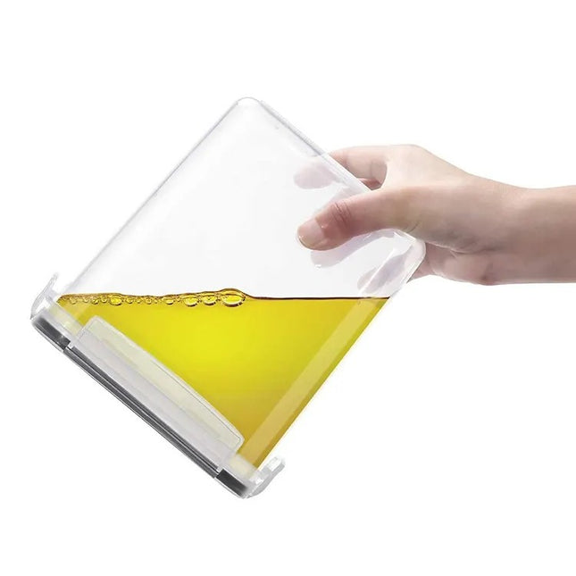 Cutii de depozitare alimente, din 8 Cutii pentru Condimente, Cereale, Cutii pentru Bucatarie, din Plastic PP, Cutii Alimentare, Diferite Dimensiuni, Transparente