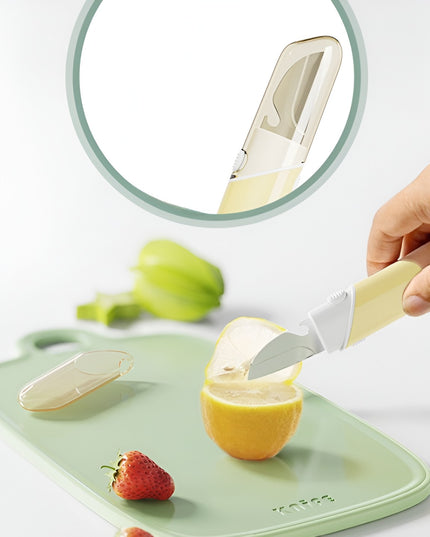 Cutit de Fructe Multifunctional, Razatoare, Curatator Fructe-Legume, Deschizator de Sticle