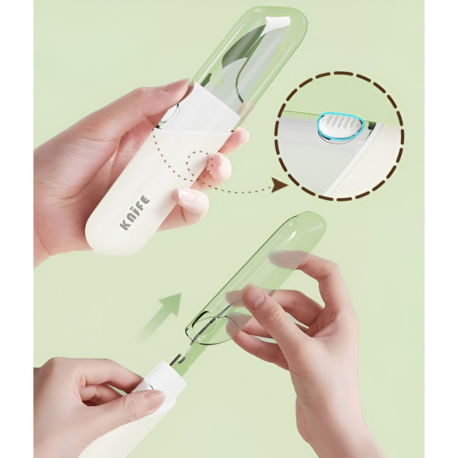 Cutit de Fructe Multifunctional, Razatoare, Curatator Fructe-Legume, Deschizator de Sticle