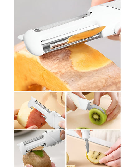 Cutit de Fructe Multifunctional, Razatoare, Curatator Fructe-Legume, Deschizator de Sticle