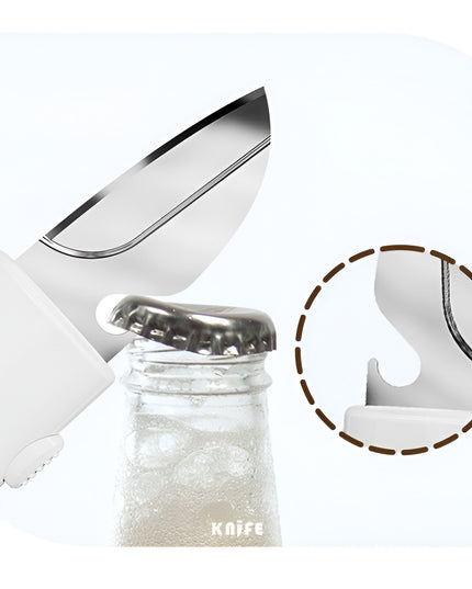 Cutit de Fructe Multifunctional, Razatoare, Curatator Fructe-Legume, Deschizator de Sticle