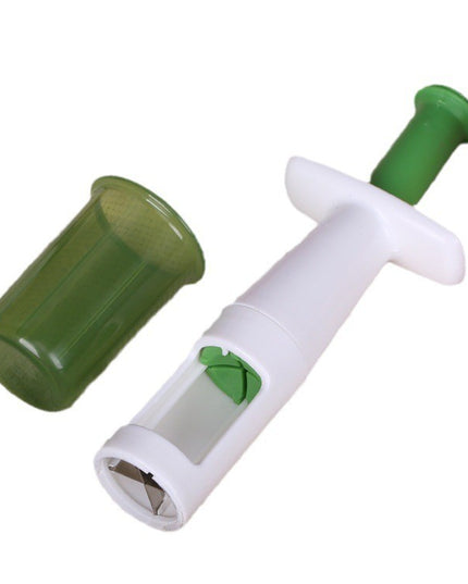 Cutit Feliator pentru Legume si Fructe mici, Feliator pentru Rosii Cherry, Feliator pentru Masline, Ustensila de Feliat Fructe si Legume