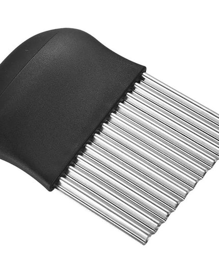 Cutit pentru Cartofi Ondulati, pentru Legume, Forma Ondulata, Usor de Utilizat, Taiere