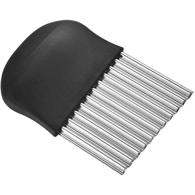 Cutit pentru Cartofi Ondulati, pentru Legume, Forma Ondulata, Usor de Utilizat, Taiere