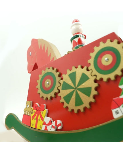 Cutiuta muzicala decorata de Craciun, Ponei