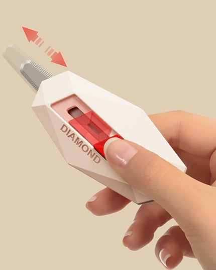 Cutter pentru Cutii, Varf Rotunjit si Zimtat, Tip Breloc