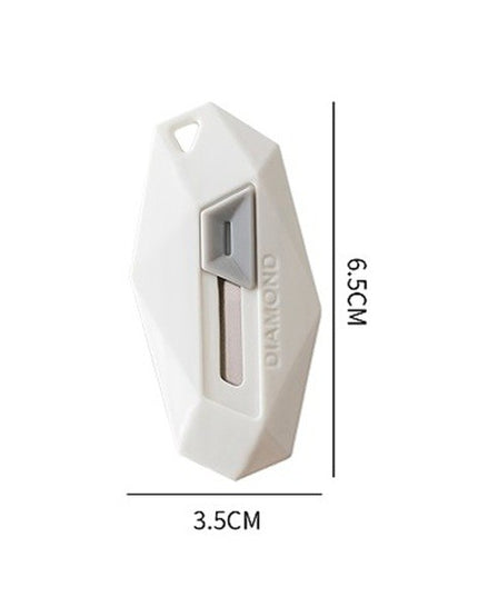 Cutter pentru Cutii, Varf Rotunjit si Zimtat, Tip Breloc