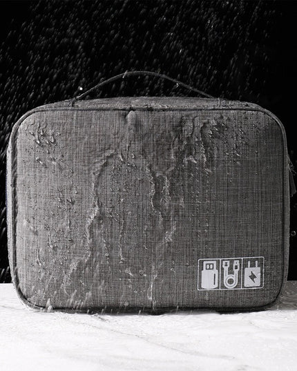 Geanta Organizatoare Pentru Cabluri si Accesorii, Portabila, Impermeabila