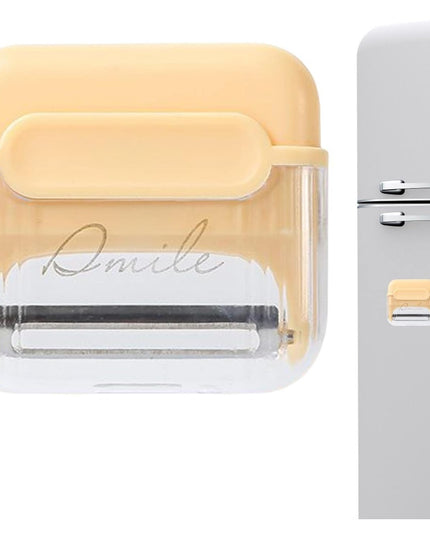 Decojitor/Curatator manual de legume si fructe, portabil, cu magnet, doua lame, Inox