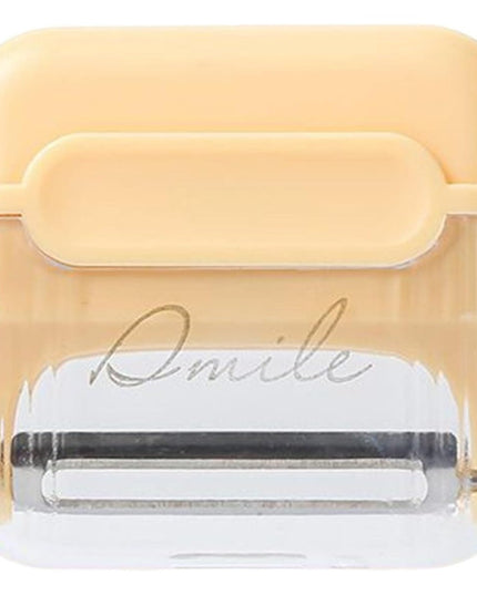 Decojitor/Curatator manual de legume si fructe, portabil, cu magnet, doua lame, Inox