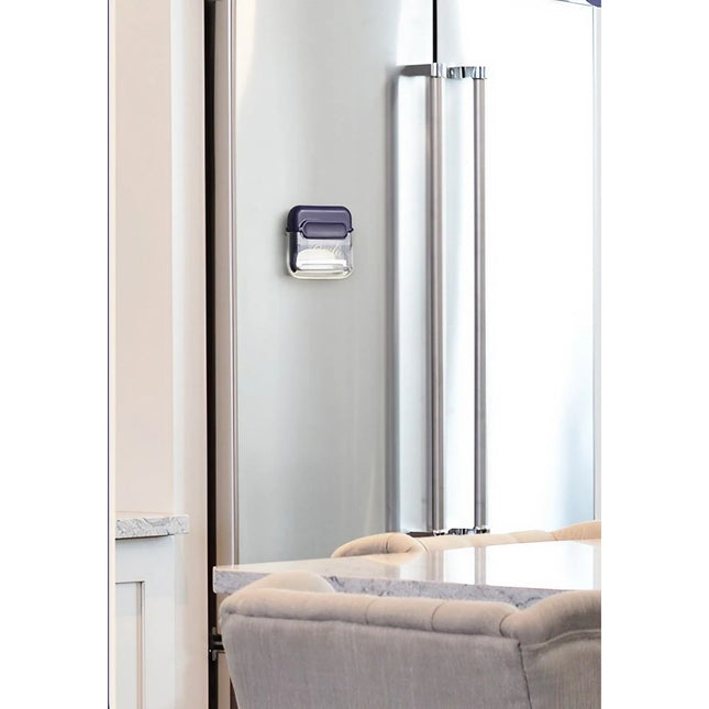 Decojitor/Curatator manual de legume si fructe, portabil, cu magnet, doua lame, Inox