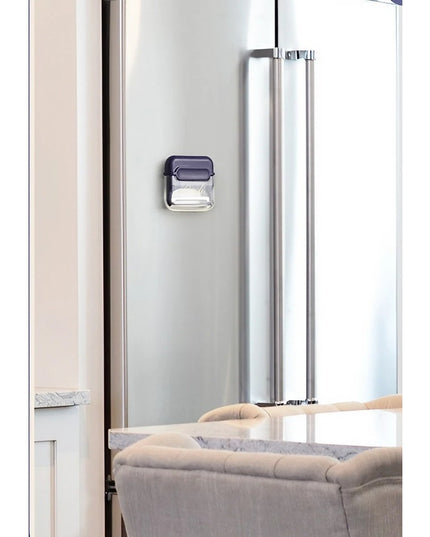 Decojitor/Curatator manual de legume si fructe, portabil, cu magnet, doua lame, Inox