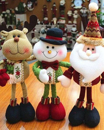 Decoratiune Craciun Mix Reni Om Zapada Mos Craciun V2