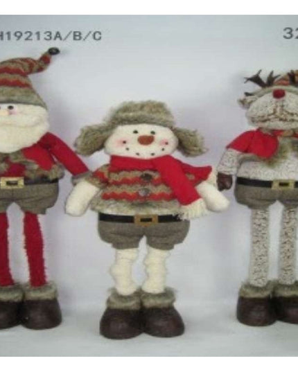 Decoratiune Craciun Mix Reni Om Zapada Mos Craciun V3