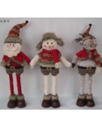 Decoratiune Craciun Mix Reni Om Zapada Mos Craciun V4