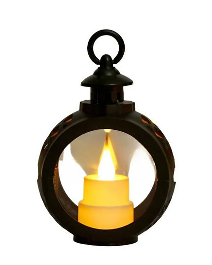 Decoratiune Craciun tip Felinare cu baterii, ,Lumanare cu lumina