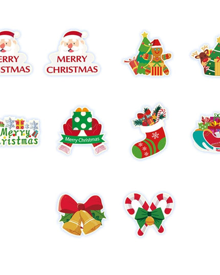 2 Decoratiuni de Craciun, de Agatat, pentru Usa, Sfoara Inclusa, / , din Hartie 350g