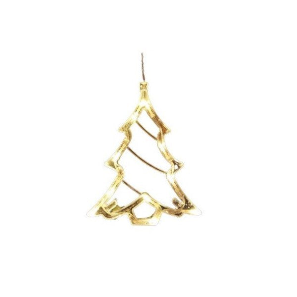 Decoratiune de Craciun Luminoasa in forma de Brad,cu Ventuza