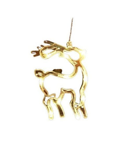 Decoratiune de Craciun Luminoasa in forma de Cerb/Caprioara,cu Ventuza