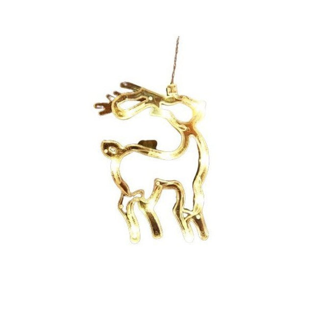 Decoratiune de Craciun Luminoasa in forma de Cerb/Caprioara,cu Ventuza