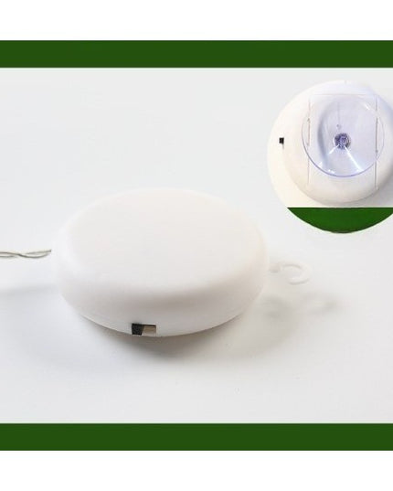 Decoratiune de Craciun Luminoasa in forma de Stea , cu Ventuza