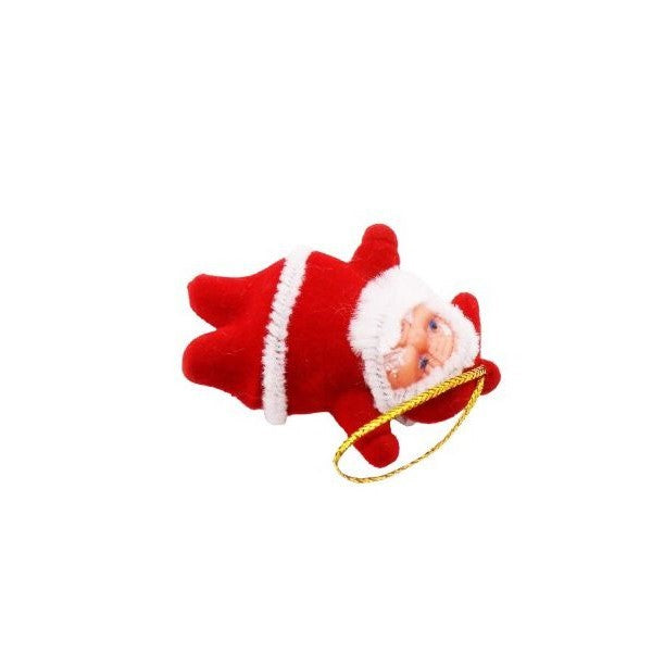Decoratiune de Craciun, Mos Craciun mic, cu agatatoare pentru pom