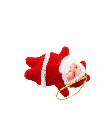Decoratiune de Craciun, Mos Craciun mic, cu agatatoare pentru pom
