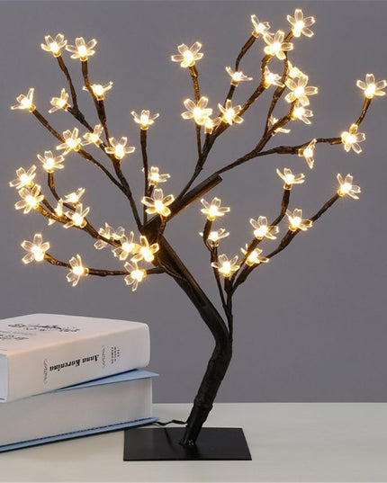 Decoratiune Luminoasa Arbore cu Baterii 48 LED -uri