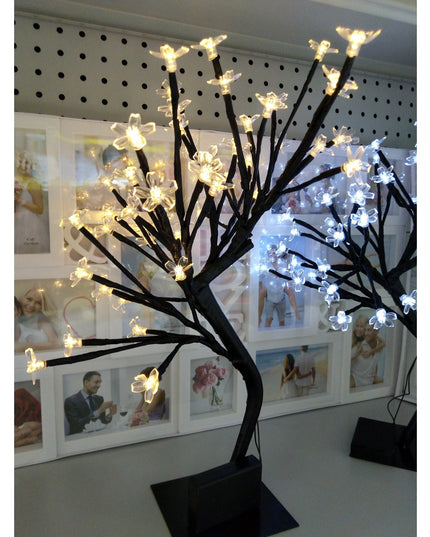 Decoratiune Luminoasa Arbore cu Baterii 48 LED -uri