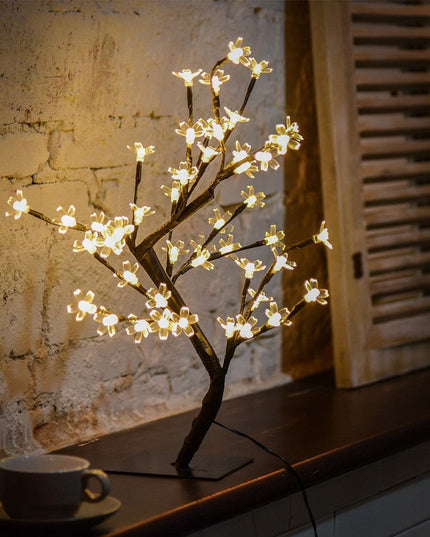 Decoratiune Luminoasa Arbore cu Baterii 48 LED -uri