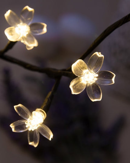 Decoratiune Luminoasa Arbore cu Baterii 48 LED -uri