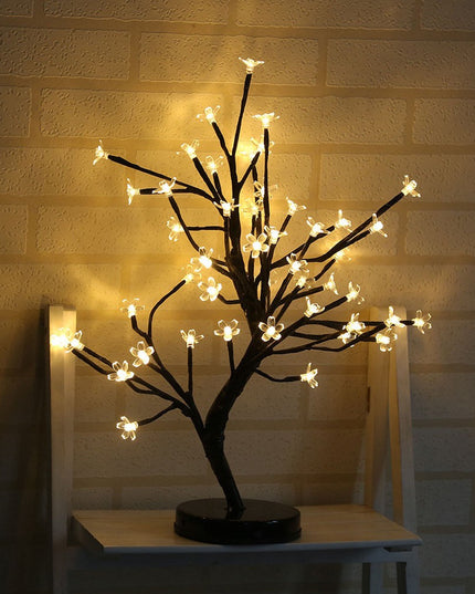 Decoratiune Luminoasa Arbore cu Baterii 48 LED -uri