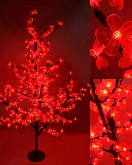 Decoratiune Luminoasa Crenguta 72 LED -uri Flori