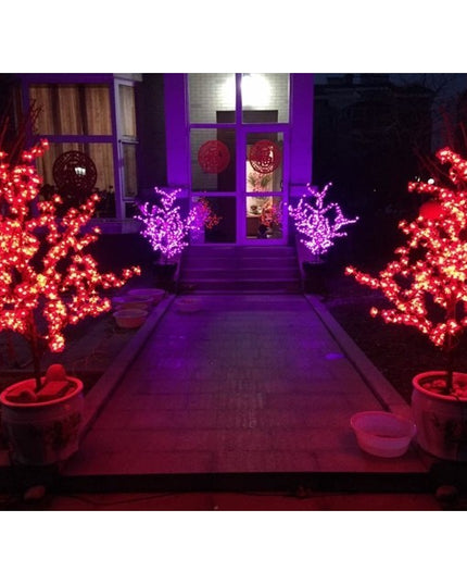 Decoratiune Luminoasa Crenguta 72 LED -uri Flori