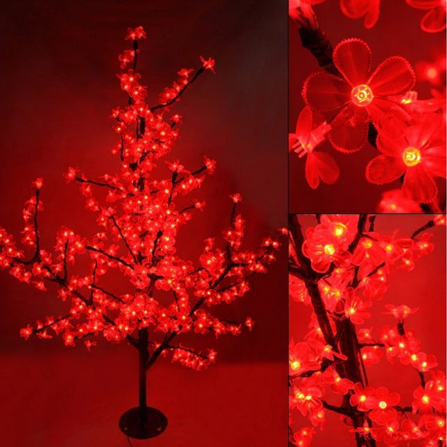 Decoratiune Luminoasa Crenguta 72 LED -uri Flori