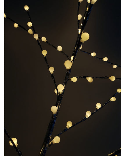 Decoratiune Luminoasa Crenguta cu Baterii 72 LED -uri Glob