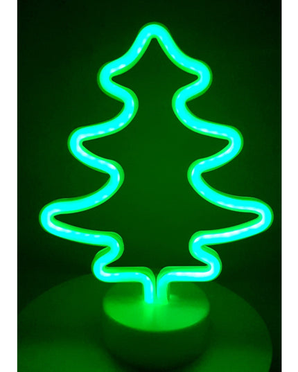 Decoratiune Luminoasa cu Baterii Brad