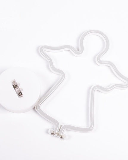 Decoratiune Luminoasa cu Baterii Ingeras