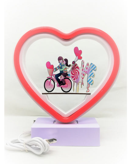 Decoratiune Luminoasa cu Baterii Neon Love