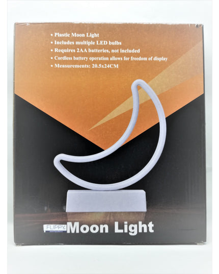 Decoratiune Luminoasa cu Baterii Semiluna