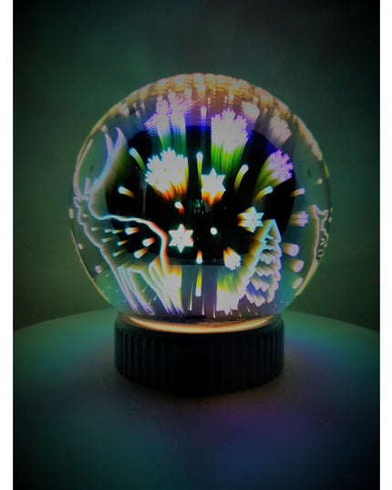 Decoratiune Luminoasa cu Baterii/USB Glob